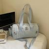 Waterproof Travel Bag Women's Shoulder Bag Solid Color Large Capacity Crossbody Bag