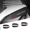 2PCS Car Rearview Mirror Rain Shield Guard Visor for Mitsubishi Outlander Lancer ASX L200 Pajero Exterior Accessories