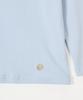 SALON DE YOHN Boat Neck Classic Tee_ Blue