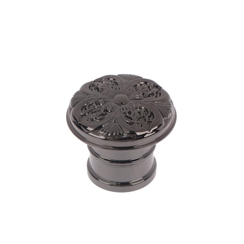Gold Zinc Alloy 15mm Perfume Bottle Cap Anti-leak Metal Spray Lid for Glass Perfume Atomizer Gifts