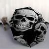 1pc Skulls Bones Automatic Open 8-Rib Windproof Umbrella, Travel & Commuting, Suitable for All Seasons