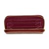 Coach Zip Around 11 Classic Monogram Canvas And Leather Clutch Wallet Unisex Wallet Brown C6725-B4NQ4