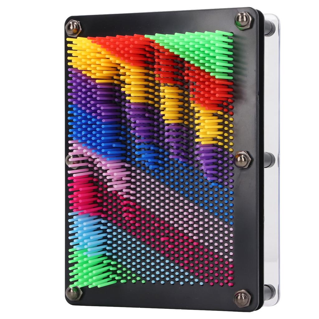 3D Pin Art Board 3D Pin Art Sensory Toy Classic Desktop Novelty Sculpture Impression Needle Art Toy