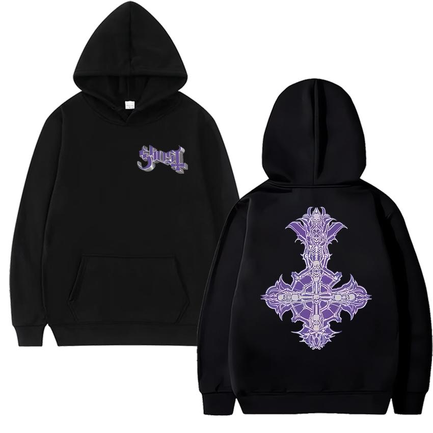 Ghost Skeletour World Tour In Album Streetwear Men Women Hip Hop Hoodie Unisex Cotton Long Sleeve Sweatshirt