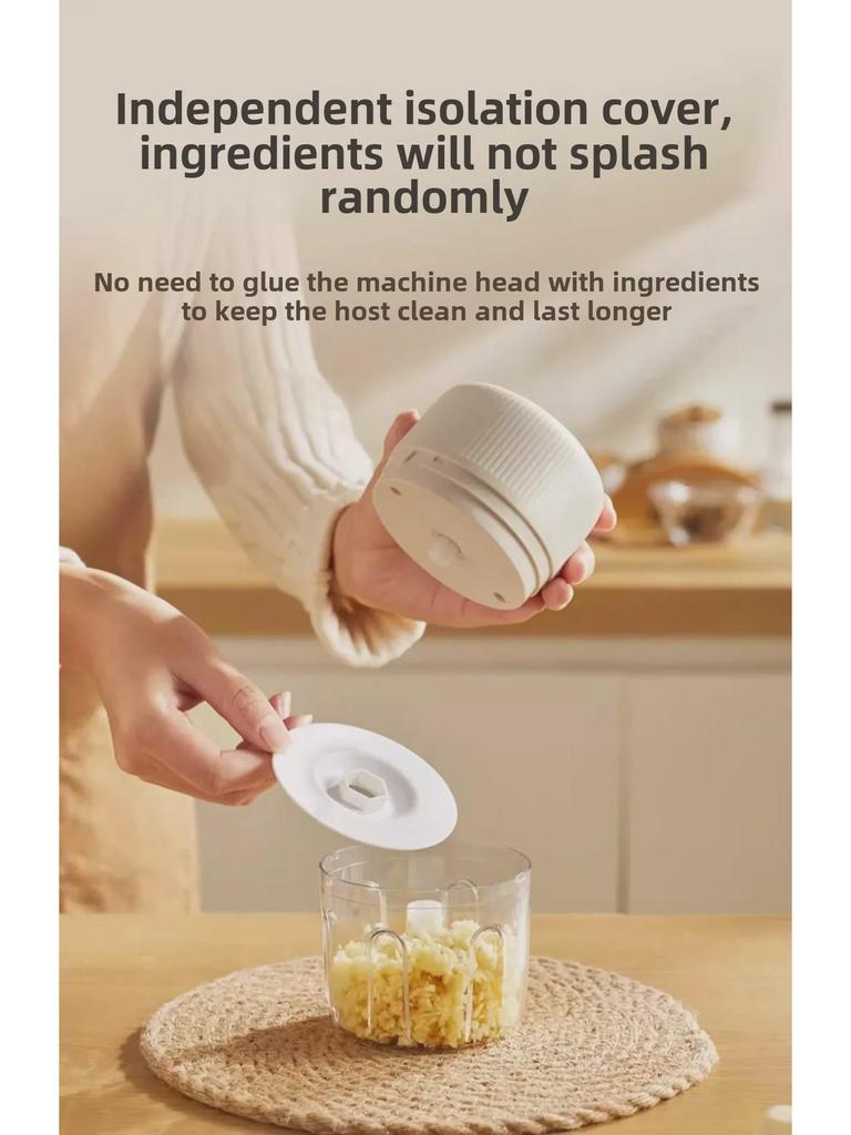 Electric Garlic Masher & Crusher