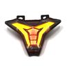 Motorcycle Tail Light LED Rear Brake Turn Signals For Kawasaki Z250 Z400 Z1000 Ninja ZX-10R ZX-6R 2014-2025