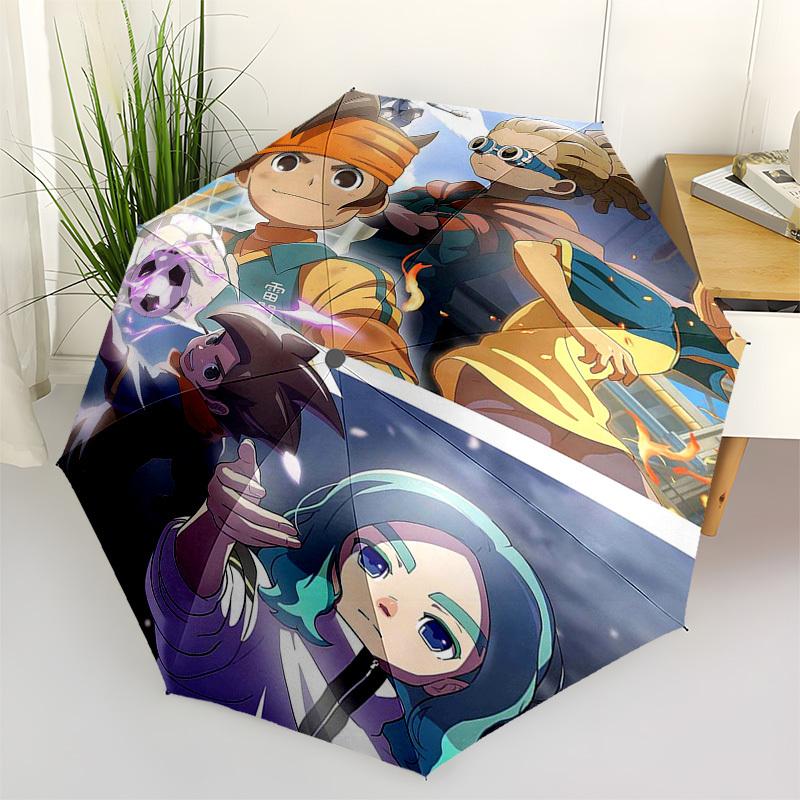 

1pc Automagic Open Close Outdoor Umbrella with 3-Fold Design Featuring Anime Characters: Suitable for Fans, Travelers, Daily Use, and Perfect Gif