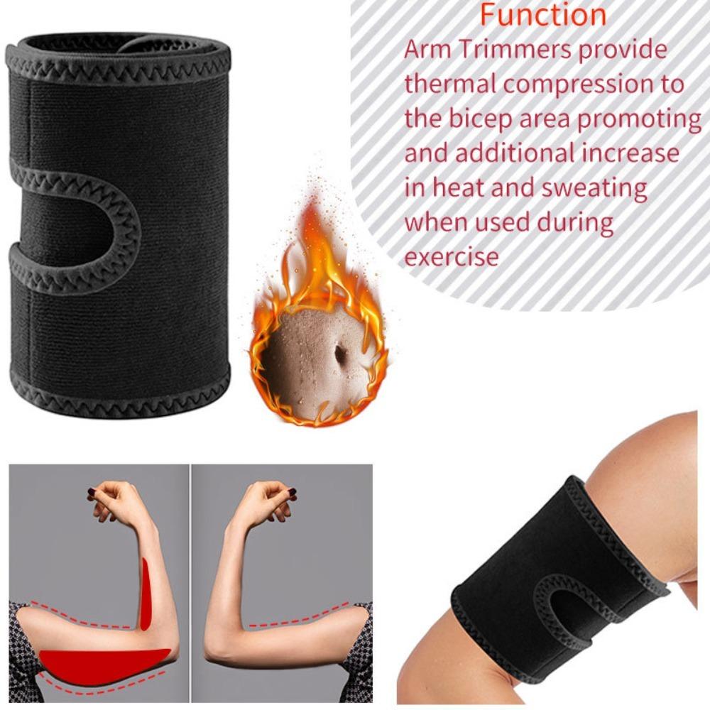 Arm Shaper Sweat Band for Women Men Fitness Running Sauna Effect Arm Trimmer Slimming Arm Sleeve Sports Protector