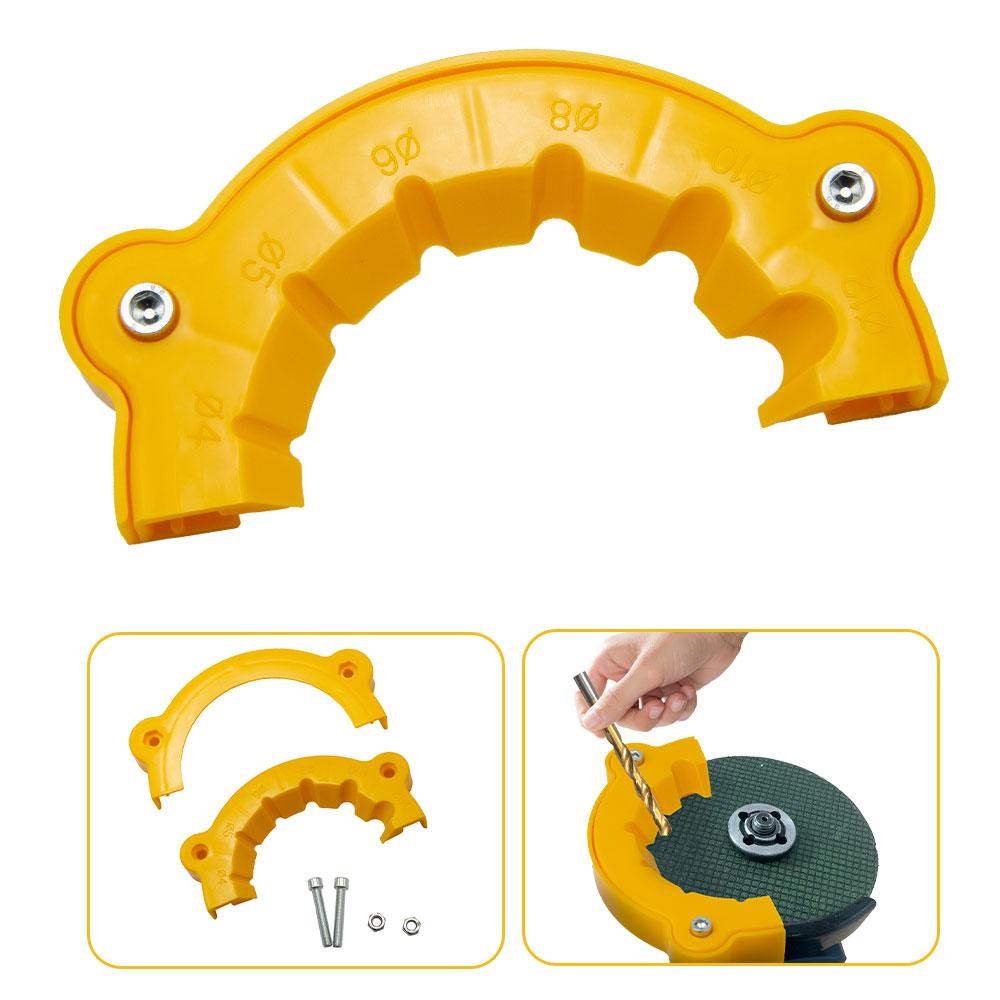 Multi Functional General Disc Drill Grinder 2-13mm Drill Grinding Auxiliary Bracket 100/115 Type Angle Grinder Polish Tool Acces