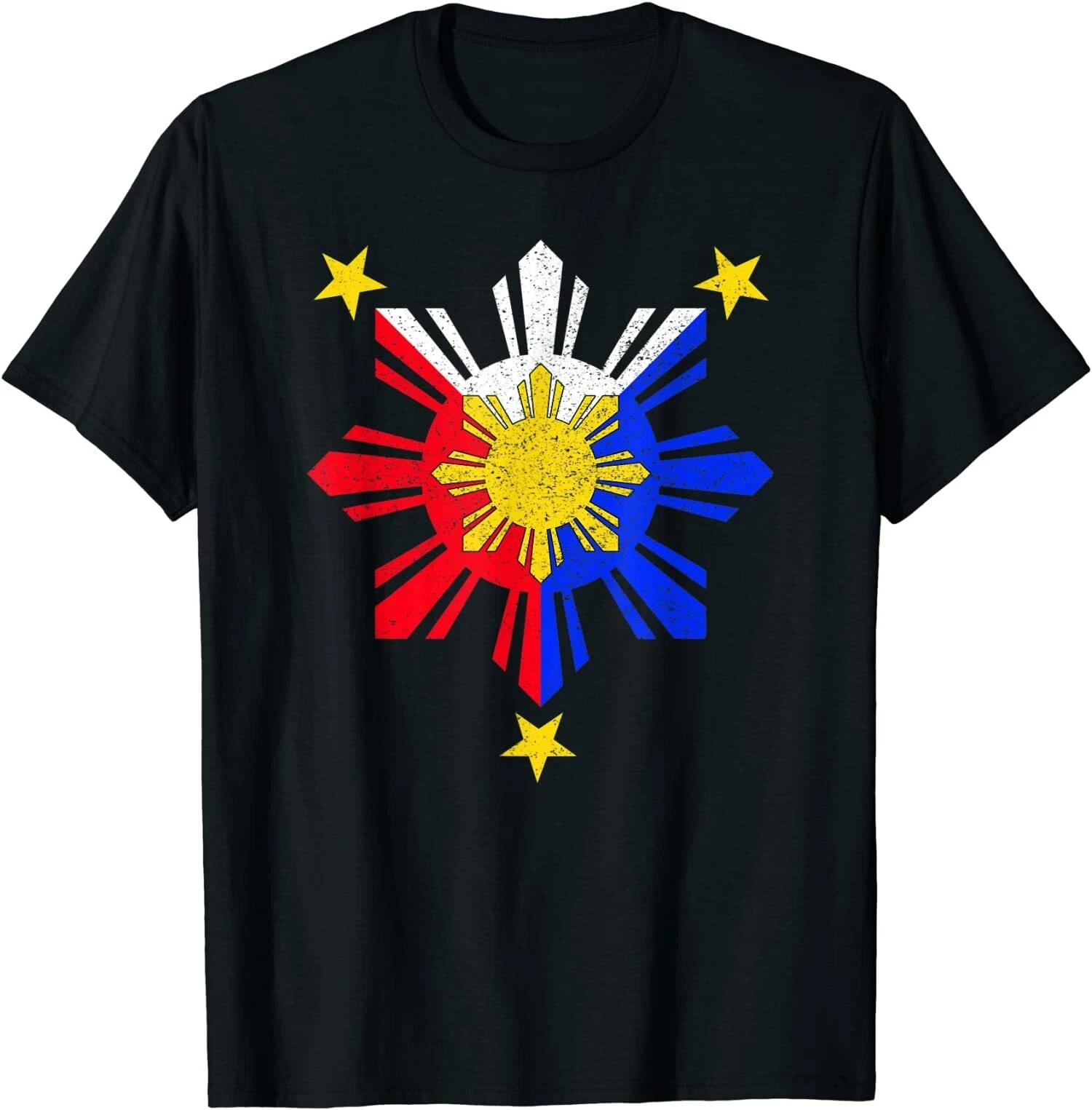 Filipino Philippine Flag Premium Great Gift Idea Tee T-Shirt S-3XL XXXL
