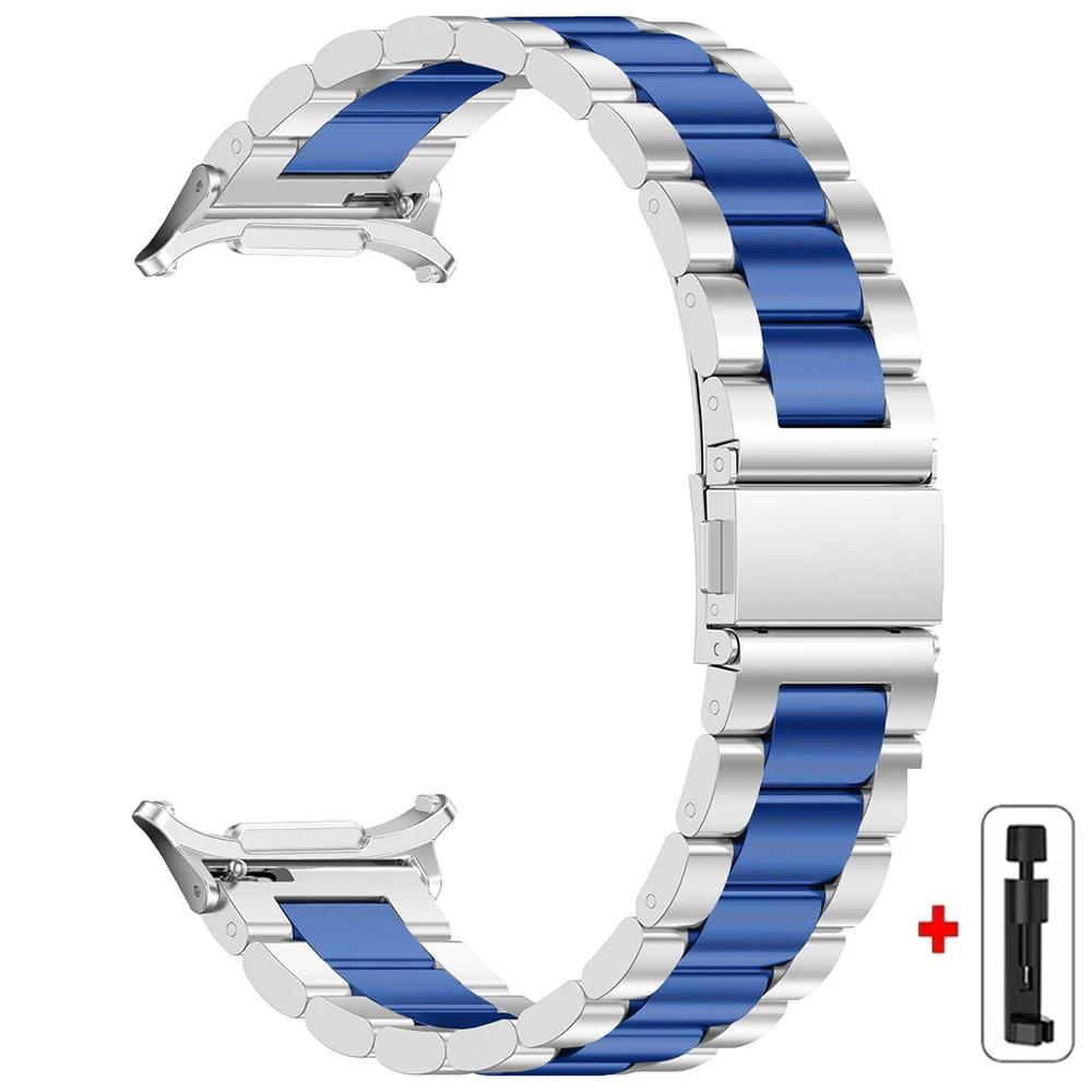 Milanese Stainless Steel Band for Samsung Galaxy Watch Ultra 47mm No Gaps Strap Metal Bracelet Replacement Watchband Accessories