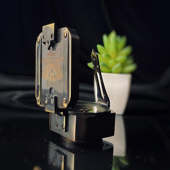 

Антикварная реплика карманного компаса Brunton Nautical Kelvin Hughes 1917 года, винтажные подарки