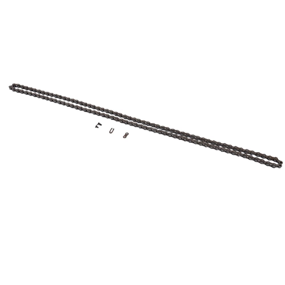 124cm/144cm Bike Chain 98/114 LinkChain Black 1Pcs