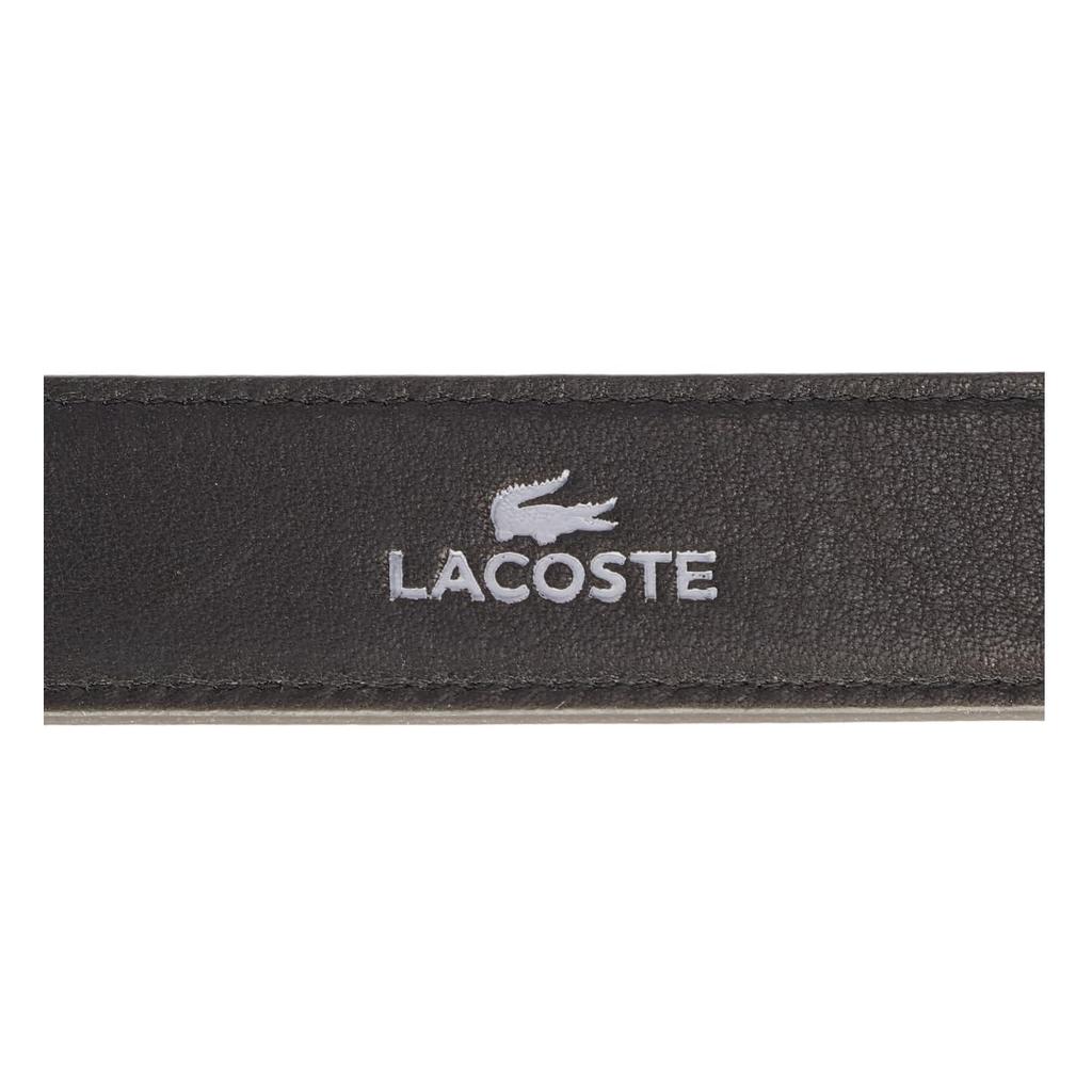 [Lacoste] [Lacoste] Belt, Special Order, Made in Japan, Genuine Leather, Men's, LB62960, Pin Buckle, Cowhide [01] Black
