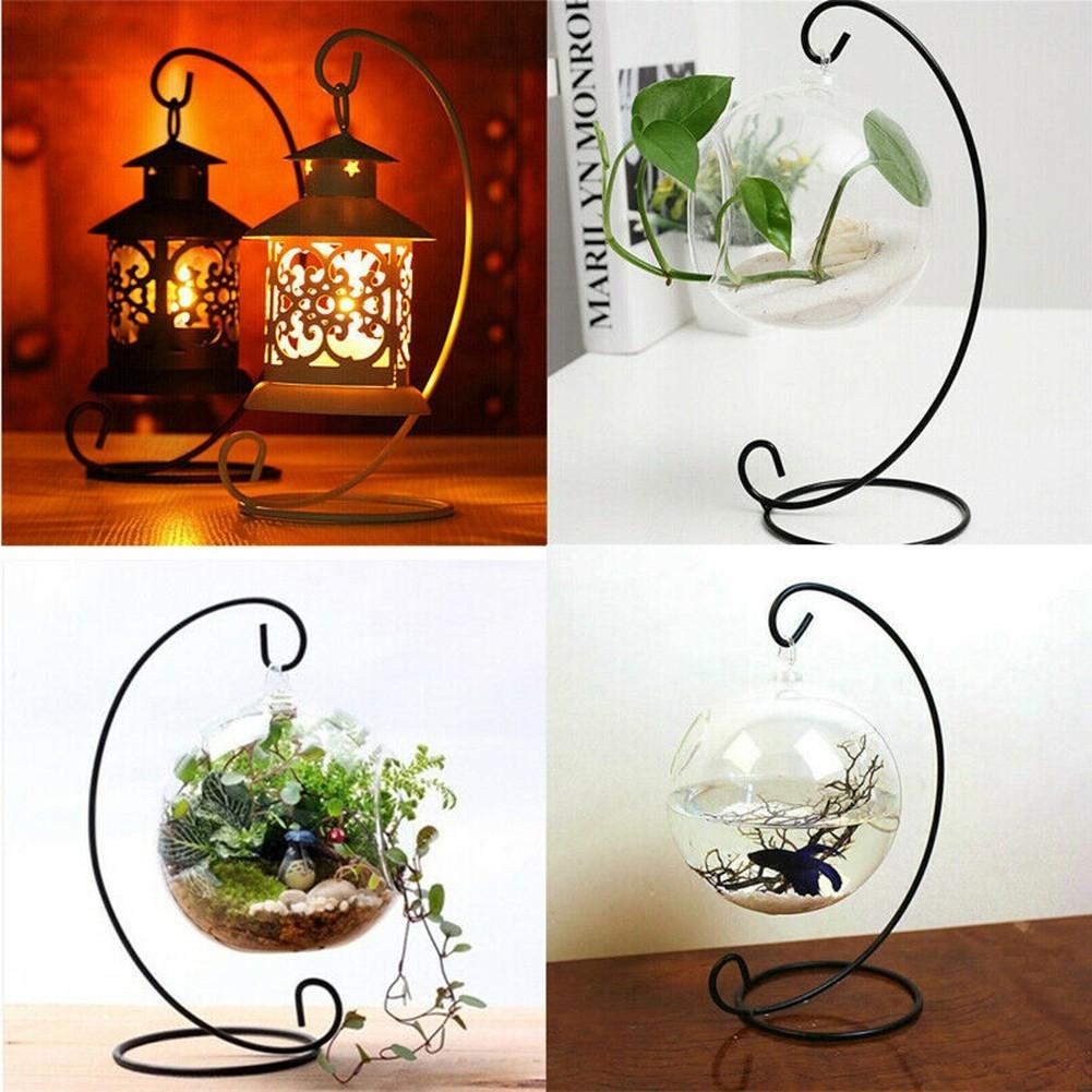 Iron Stand Decorative Hanging Bauble Tree Plant Light