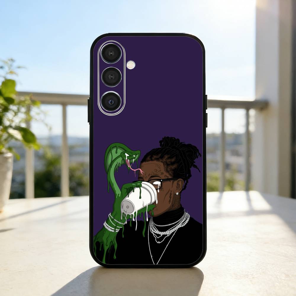 Y-Young T-Thug UY SCUTI  Phone Case For Samsung  A73,72,71,53,52,51,22,91,80, Soft Black Cover