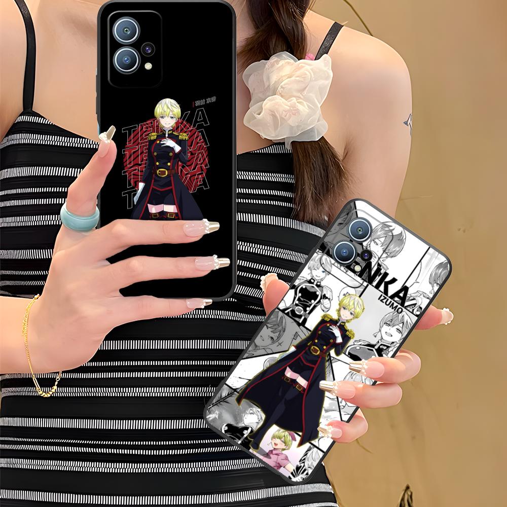 Mato seihei no slave Tenka Izumo Matte Mobile Phone Case for Huawei P60 P50 P40 P30 P20 P10 P9 P8 Pro Lite Plus Printing