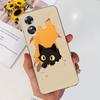 Schöne Hülle mit Aufdruck für OPPO A17 (CPH2477) Weiche Silikon-TPU-Rückabdeckung für Oppo A17 A 17 4G Handyhüllen