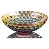 Flavinmci European Crystal Glass Fruit Bowl