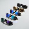 Xmetal Badman Silver-framed Metal Alloy Outdoor Sports Sunglasses for Hiking and Cycling