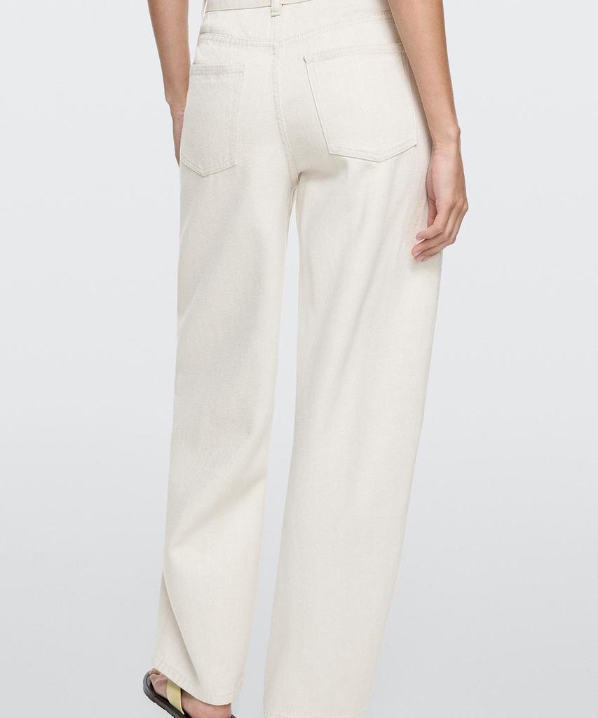 Masimodutti High-Rise Barrel Fit Jeans