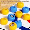 Family Fun Board Games Tabletop Curling Game With 8-16 Rollers & Shuffleboard Pucks Toys For Kids & Adults Family Party