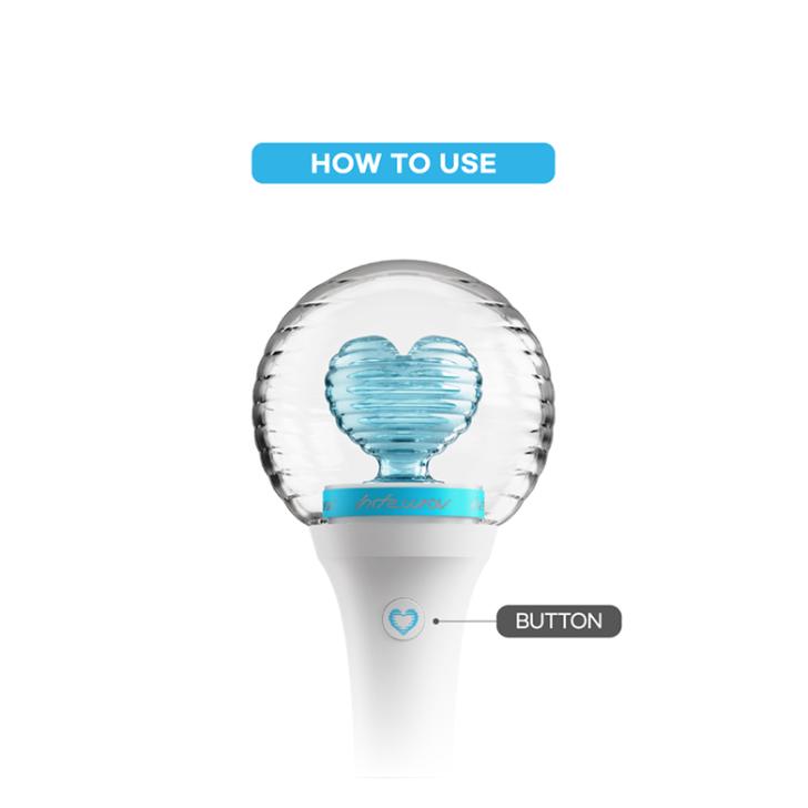 Pre-order hrtz.wav Official Light Stick & POB