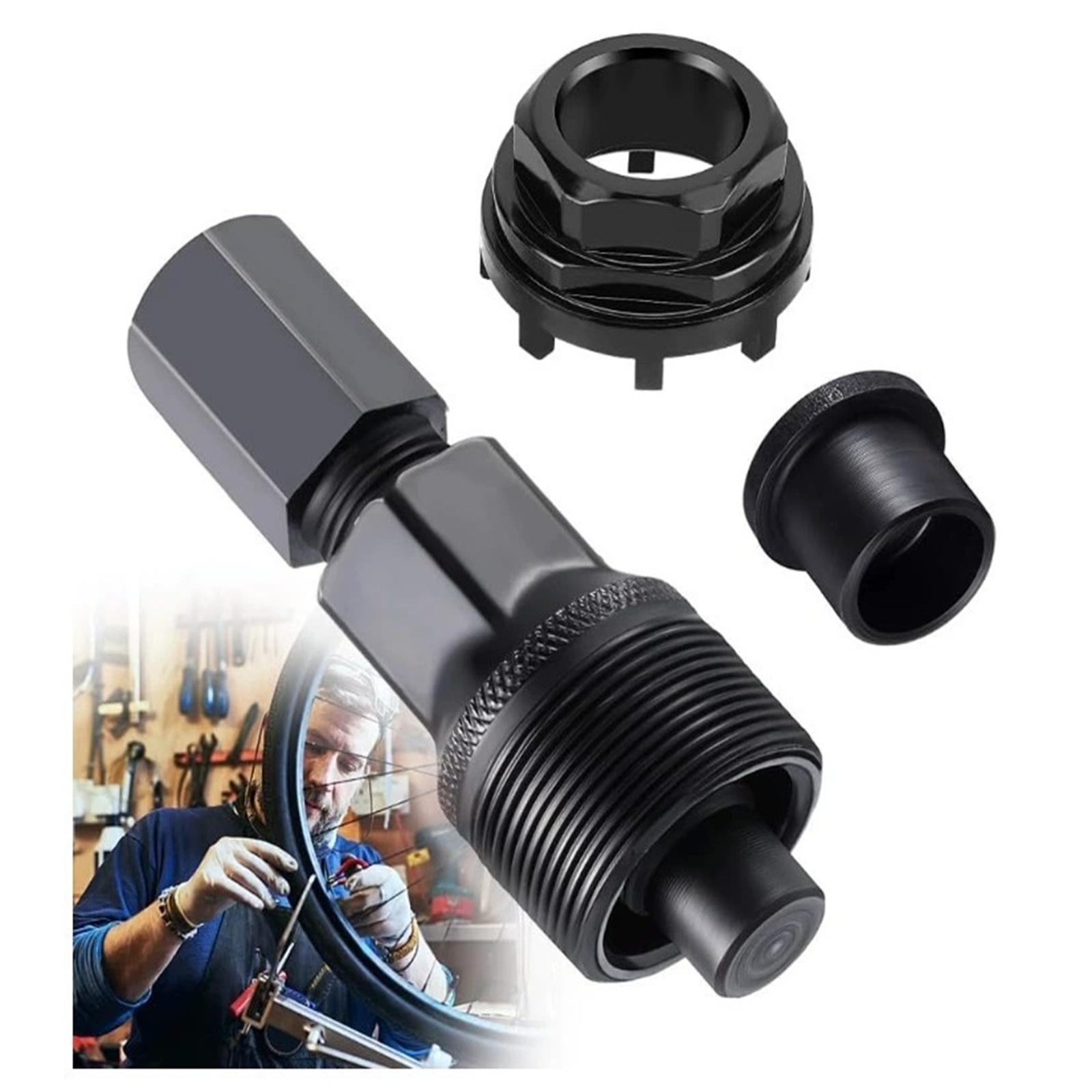 

& Mountain Bike Puller Tool – Center Shaft, Chainring & Crank Disassembly, Bike Parts Kit One Size чёрный