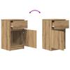 Nightstand Artisan Oak 39x35x65 cm Particleboard