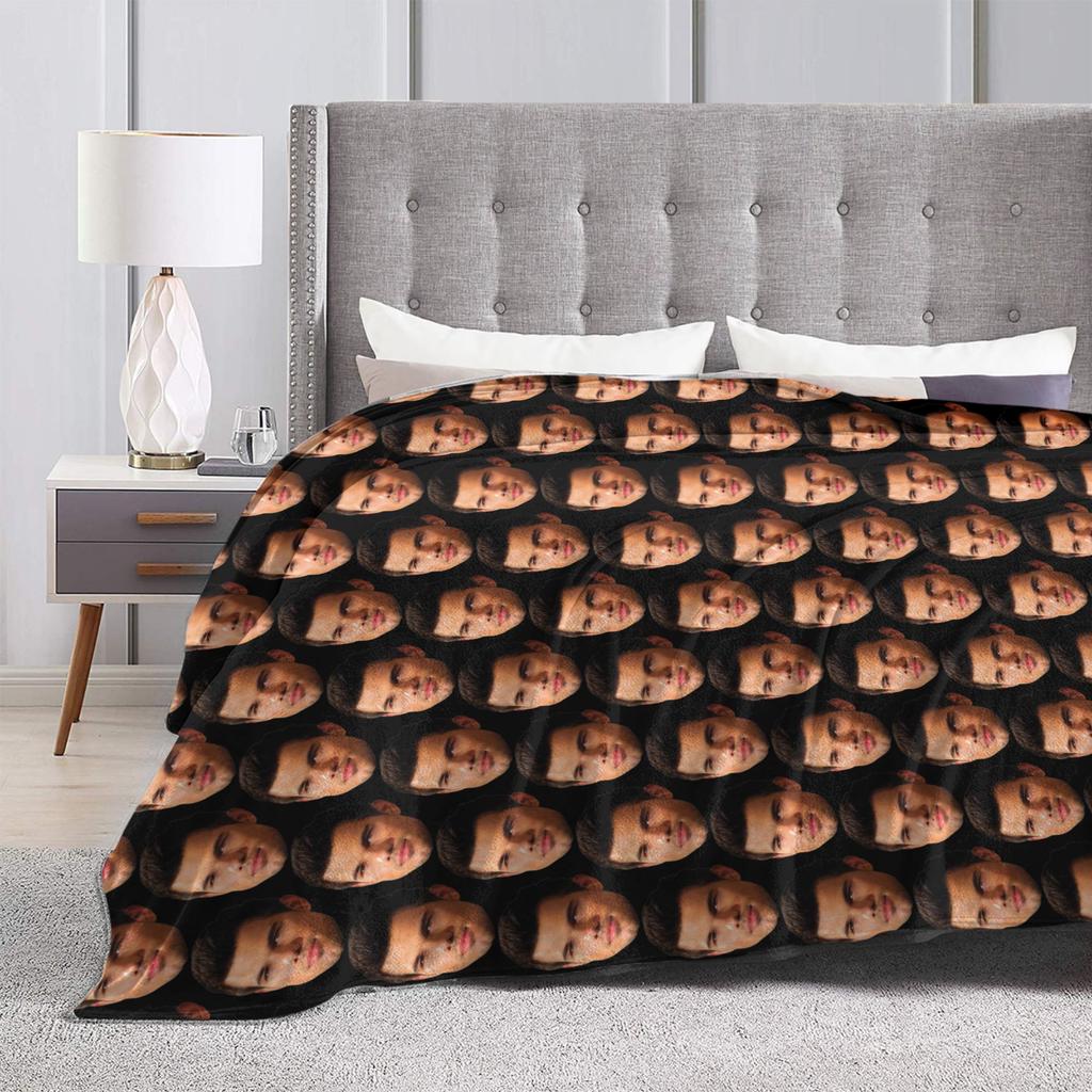 Lautner Jacob Black Blankets Coral Fleece Plush Winter Twilight Bella Breathable Warm Throw Blankets for Sofa Car Bedding Throws
