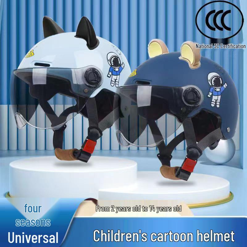 Kindersicherheitshelm 3C-Standard für Elektroroller - Universell passend für alle Jahreszeiten