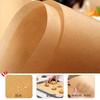 Desirable Eco-Friendly Unbleached Cooking Sheets, 200 Sheets, Made with Natural Materials, Unbleached Kraft Paper for Oven Baking, Cooking, Grilling,