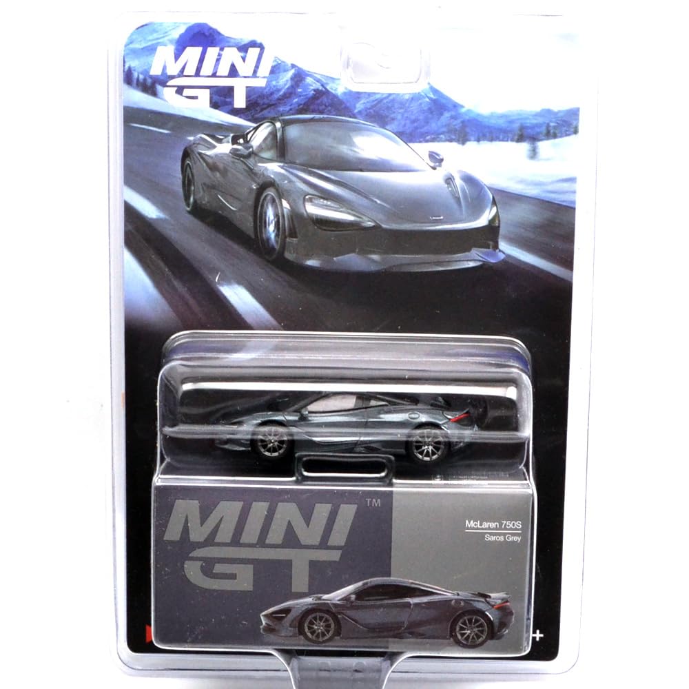 MINI GT 164 Scale MiJo TOYS - McLaren 750S (Saros Grey)