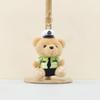 Delightful Bear Plush Keychain In Policeman And Firefighter Styles For All Ages