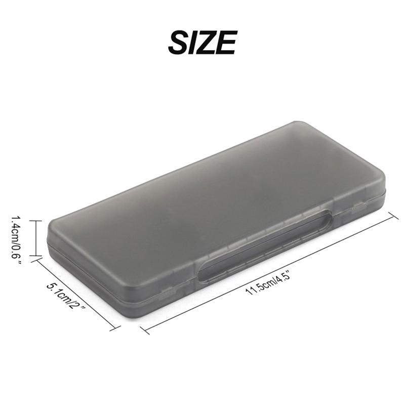 6 In 1 Portable 3Ds Game Storage Case Nds Box 2Ds Game Card Holder Compatible With Ds Lite Ndsl Ndsi Xl Ll For 2Ds 3Ds  3D