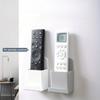 Wall Mounted Remote Control and Mobile Phone Storage Box Air Conditioner Stand Holder Rack Multi-functional Organization