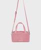 Alki Alka Mini Square Tote Bag_Suede (Suede Pink)