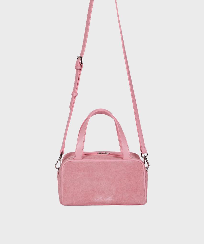 Alki Alka Mini Square Tote Bag_Suede (Suede Pink)