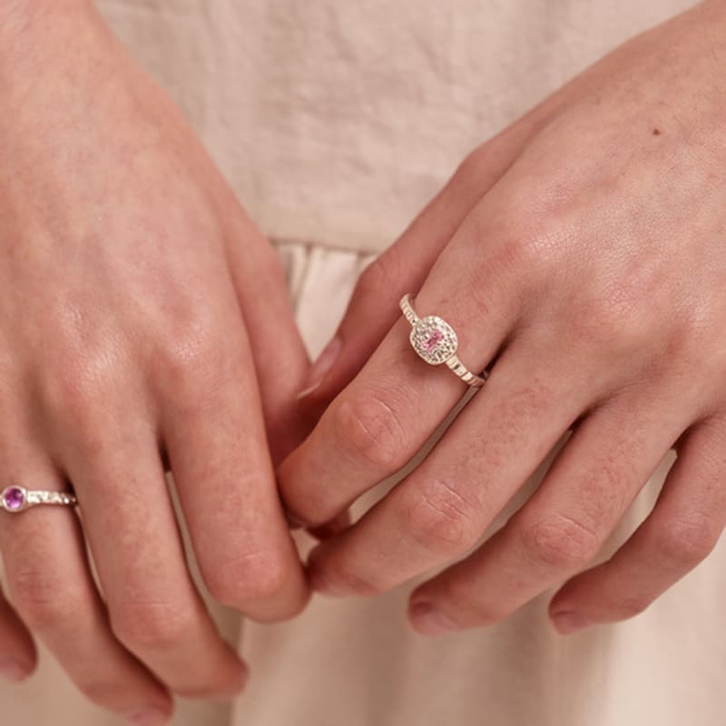 Liersi Fin Baguette Ring(5stone)