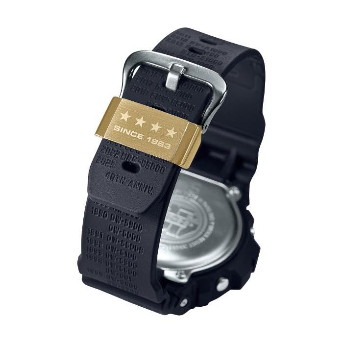 CASIO Watch Overseas Model 40th Anniversary Remaster Black Series Limited Edition G-SHOCK DW-6640RE-1 Men's [Product]