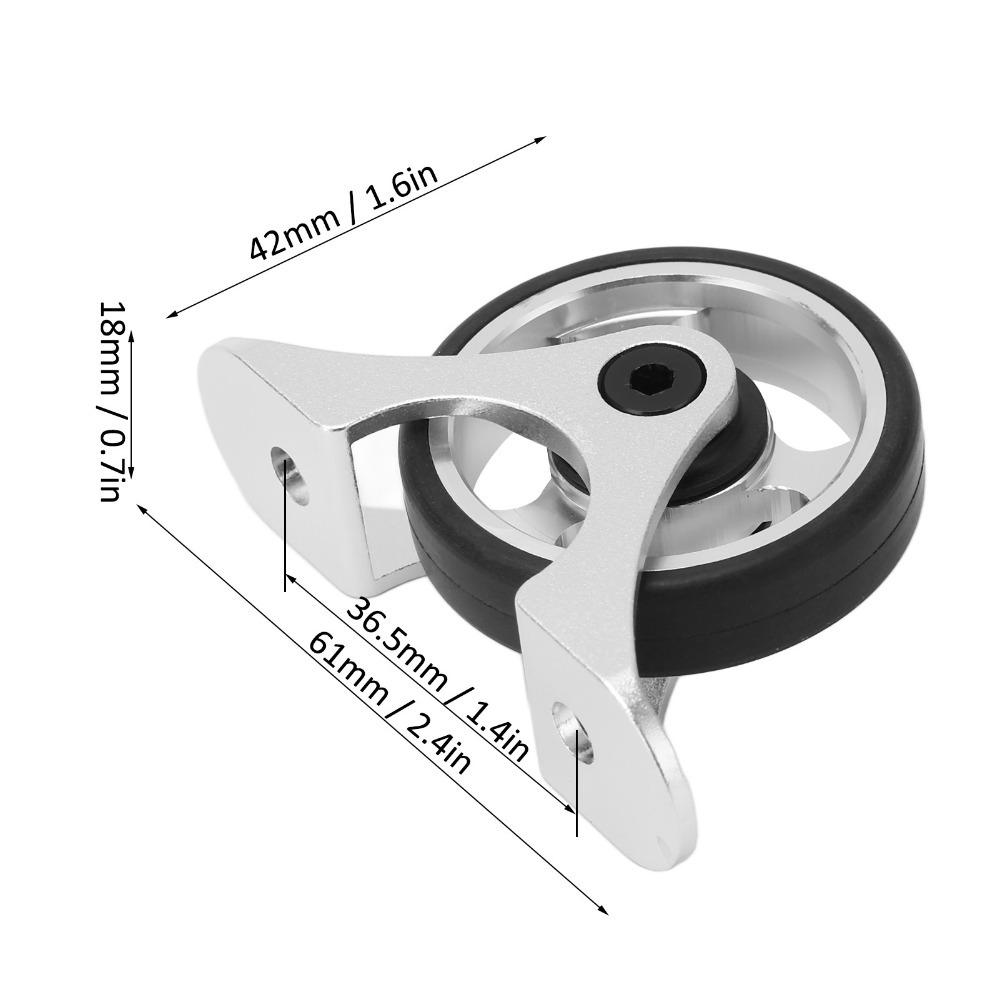 Aluminium Alloy Bike Mud Removal Wheel Bike Mudguard for Brompton/DAHON for Folding Bike Use
