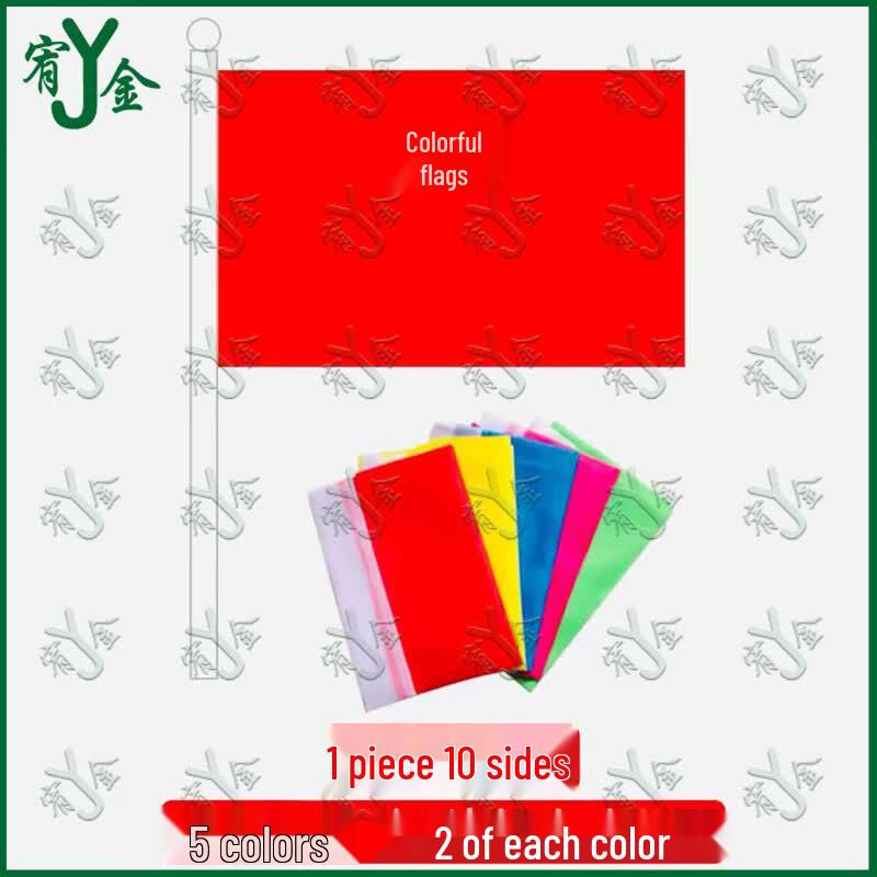Multicolor Promotional Outdoor Flags