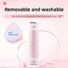 Depiladora eléctrica 2 en 1 para mujer, afeitadora corporal impermeable para zonas íntimas y axilas