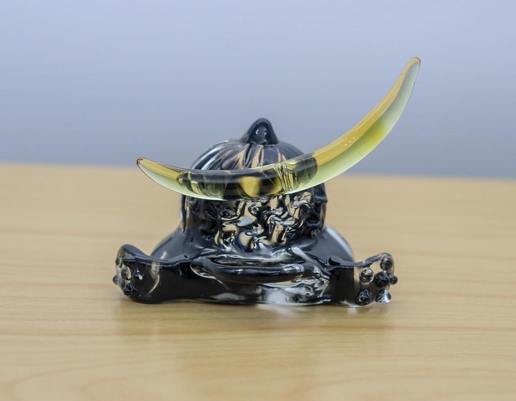 Glass Square May Doll for Hard Beetle Boys' Day, Glass, Large, Black,