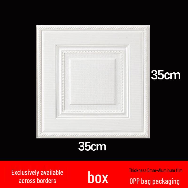 Wasserdichte selbstklebende Schaumstoff-Sticker für Decke & Wand - Feuchtigkeitsbeständige Dekorations-Tapete