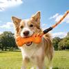 ETPU Bone Dog Chew Toy With Tug Rope Elastic Molar Interactive Tug‑of‑War Bite‑Resistant Toy For Dogs