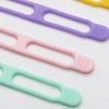 Silicone Cable Tie Earphone Phone Charger Computer Power Cord Bundling