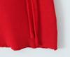 SAW American Style Red Spicy Girl Metal Strap Halter Waist-Cinching Bodycon Dress