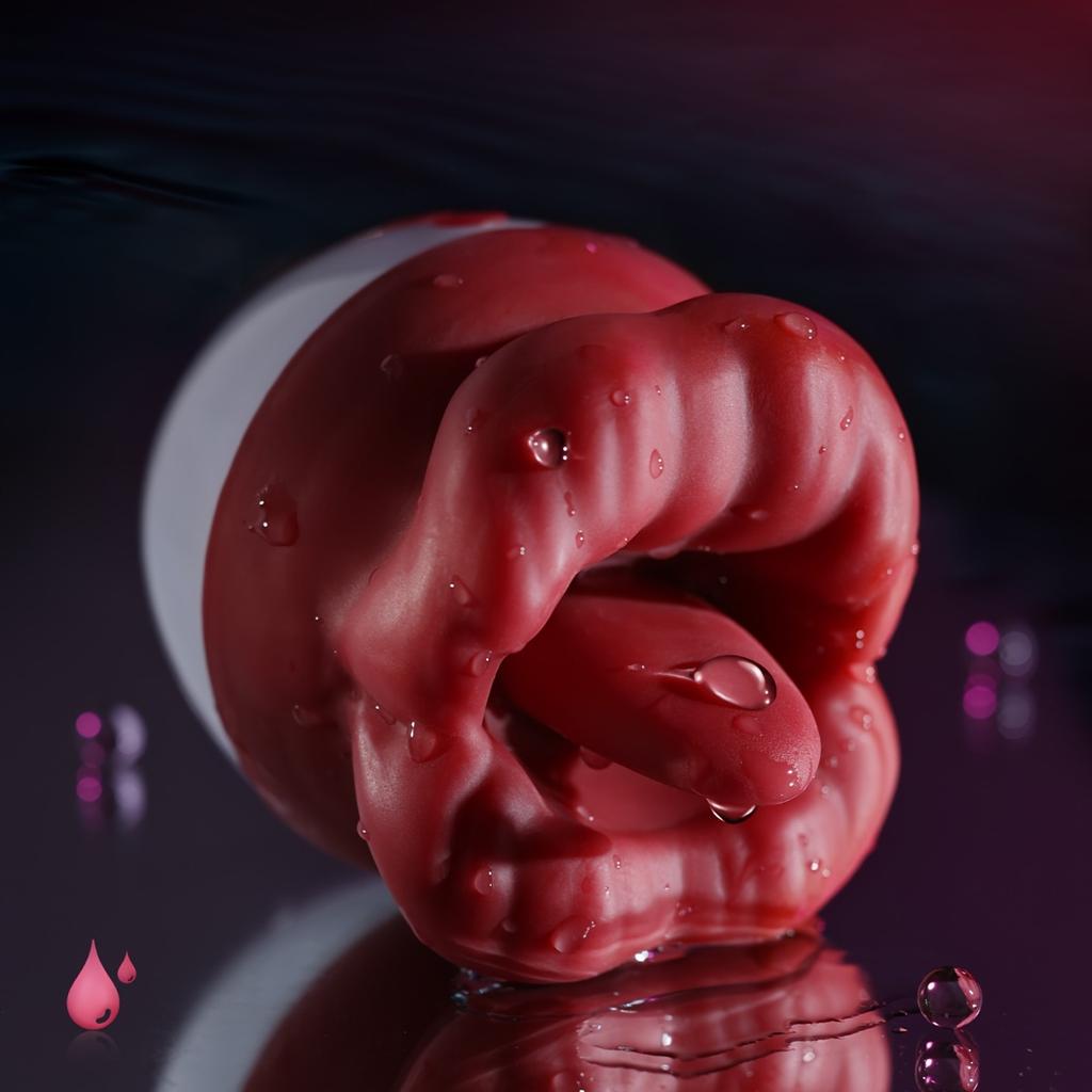 Rose Tongue Licking Vibrator Nipple Toy Breast Massager Clitoris Stimulator Female Masturbator Sex Toys Adult Products for Woman