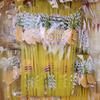 Party Decoration Set: Yellow Pineapple Straw Umbrella, Paper Honeycomb Straws, Fruit Garland, Disposable Décor